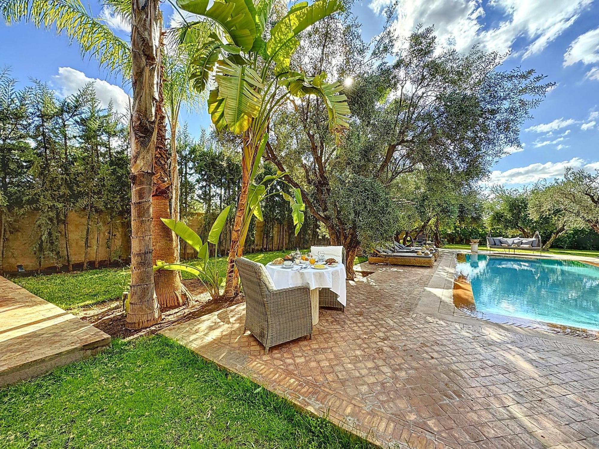 Villa Paschmina Piscine Chauffee Ourika Esterno foto