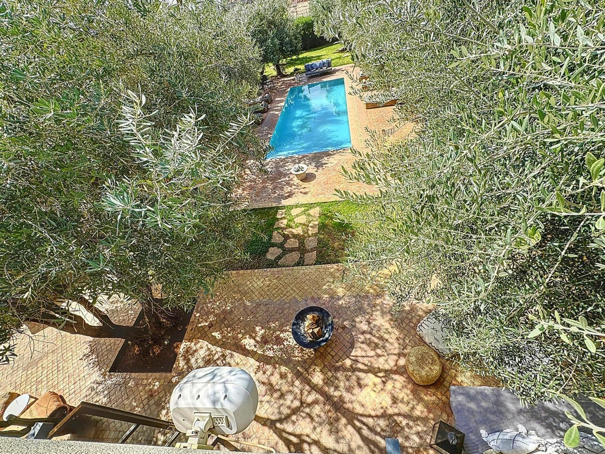 Villa Paschmina Piscine Chauffee Ourika Esterno foto