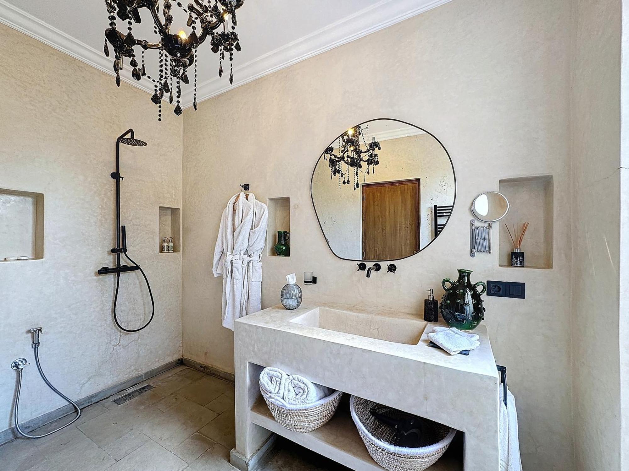 Villa Paschmina Piscine Chauffee Ourika Esterno foto