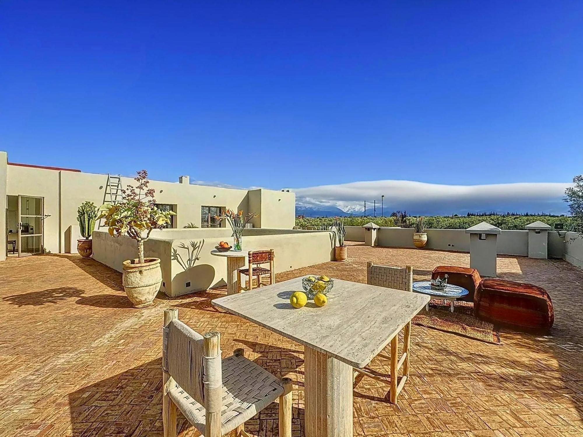 Villa Paschmina Piscine Chauffee Ourika Esterno foto