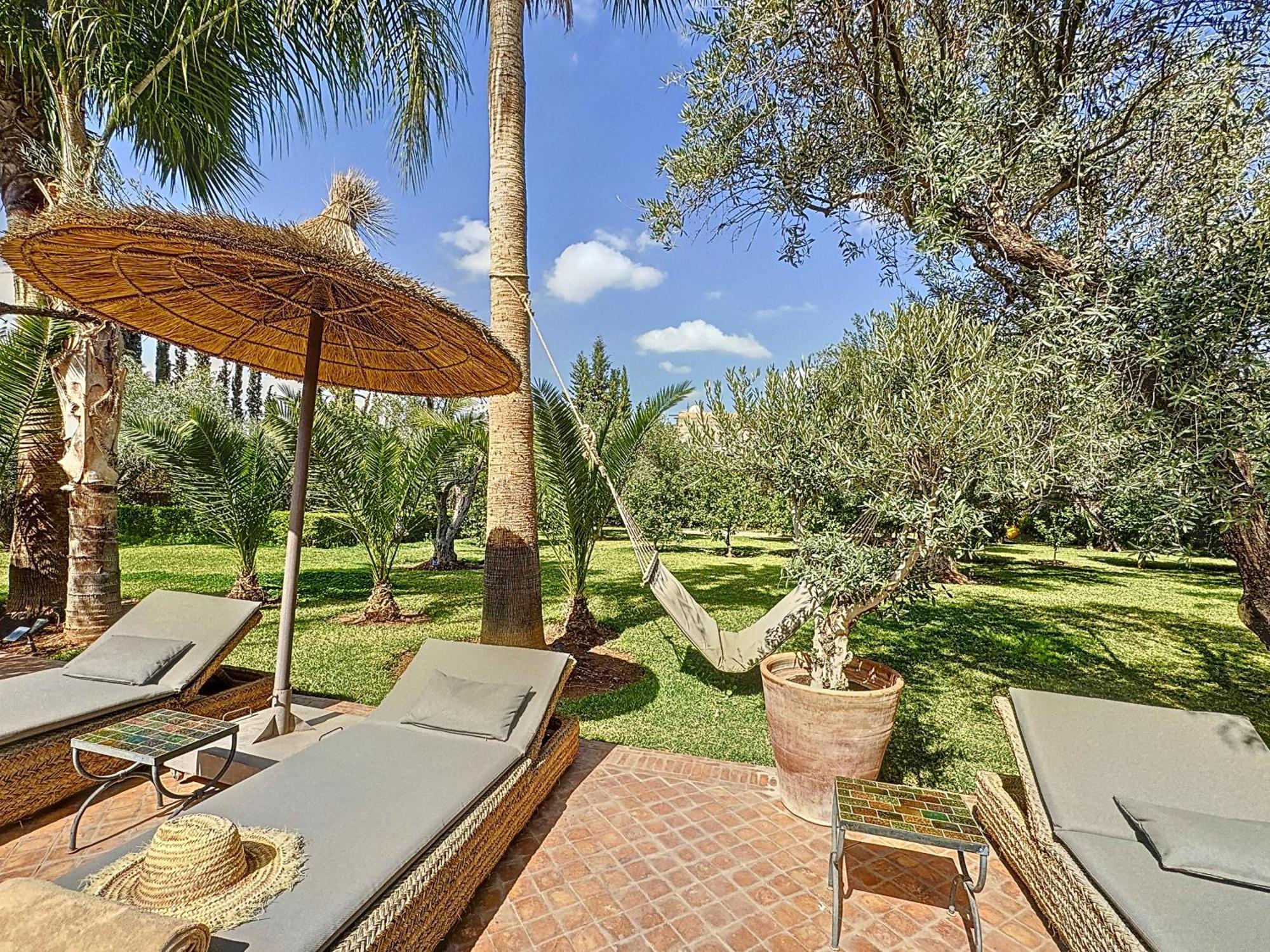 Villa Paschmina Piscine Chauffee Ourika Esterno foto