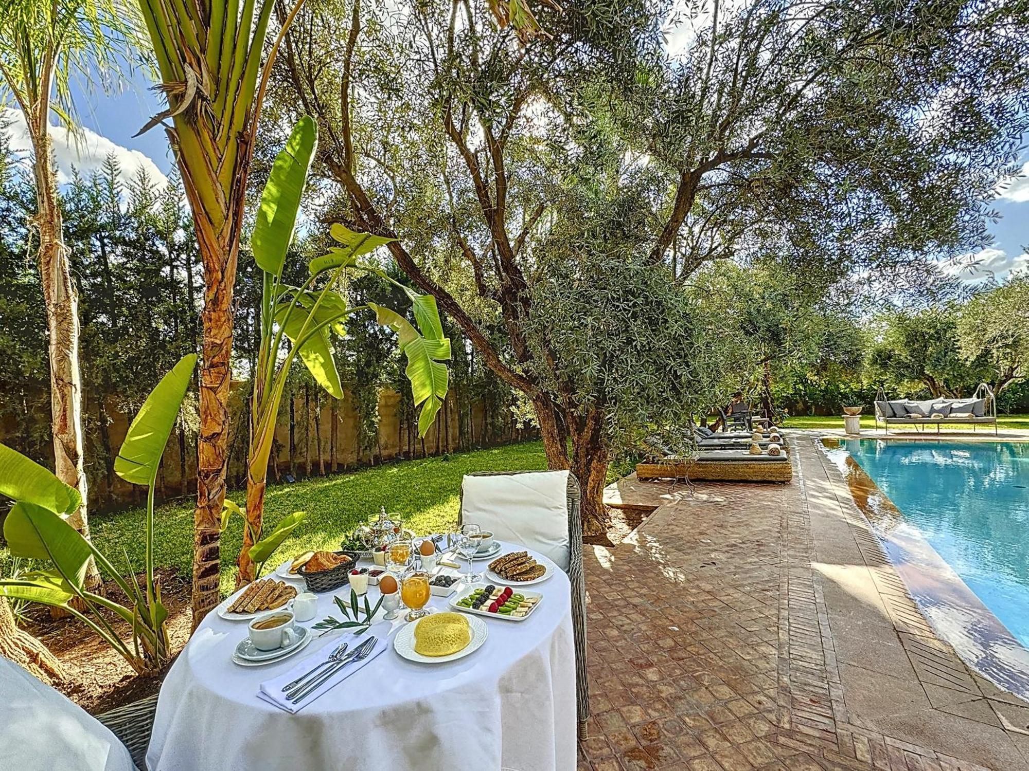 Villa Paschmina Piscine Chauffee Ourika Esterno foto