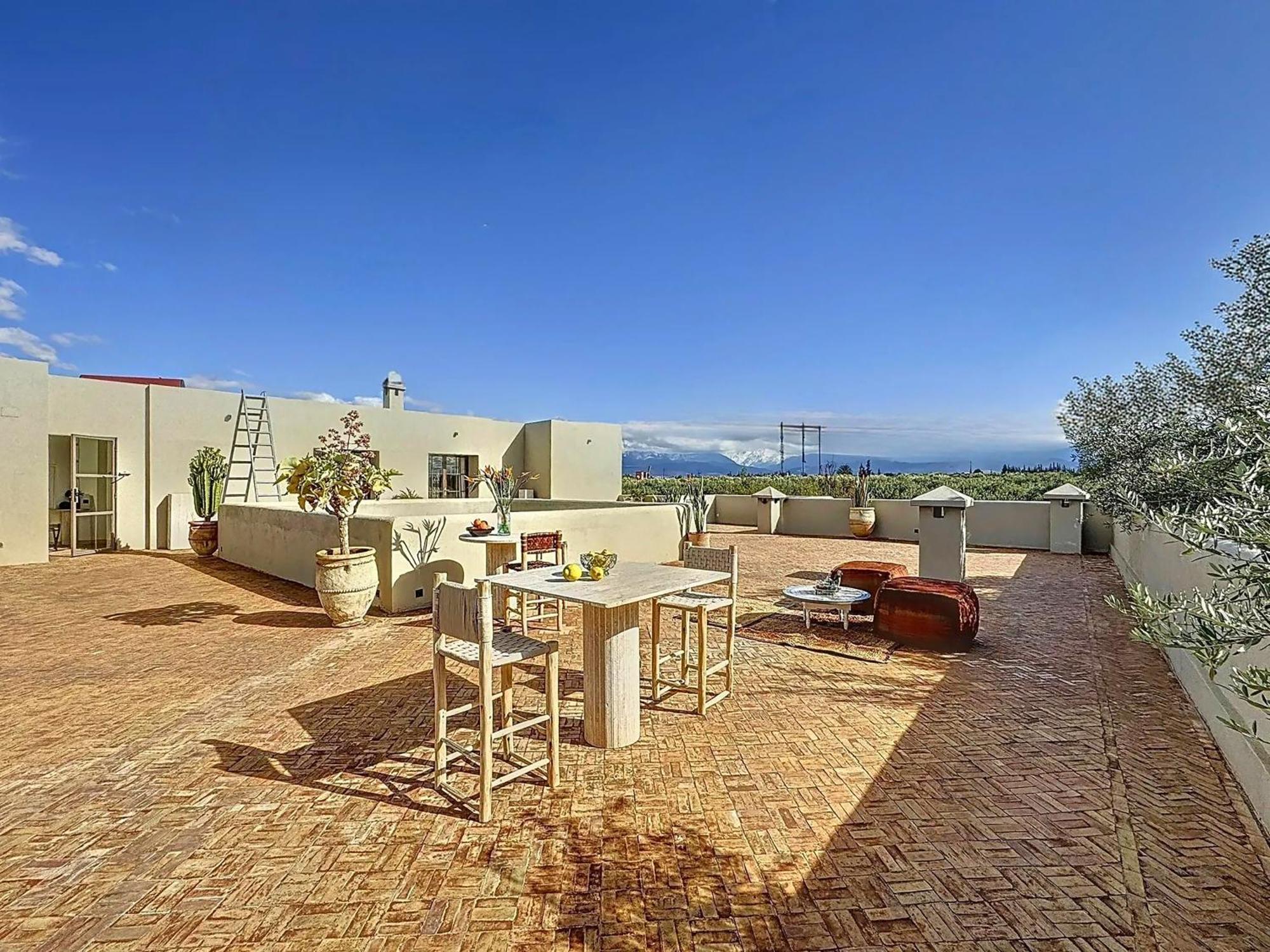 Villa Paschmina Piscine Chauffee Ourika Esterno foto